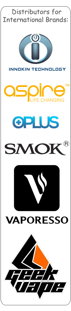 Distributor of genuine Innokin, Hangsen and O-Plus products.