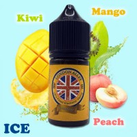 Kiwi Mango Peach Ice (UK) NIC SALTS Large 30ml by London Alley