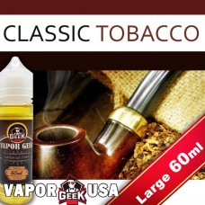 Classic Tobacco Vape Juice - Eliquid - 60ml by Vapor Geek (USA)