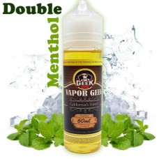 Double Menthol Vape Juice - Eliquid - 60ml by Vapor Geek (USA)