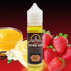 Strawberry Vanilla Cream 60ml by Vapor Geek (USA)