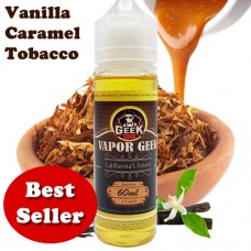 Vanilla Caramel Tobacco 60ml by Vapor Geek (USA) E-Liquid | Vape Juice